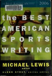 Obálka knihy The best American sports writing 2006