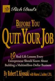 Obálka knihy Rich dad's Before you quit your job