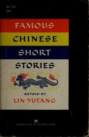 Obálka knihy Famous Chinese short stories