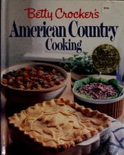 Obálka knihy Betty Crocker's American country cooking