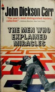 Obálka knihy The men who explained miracles