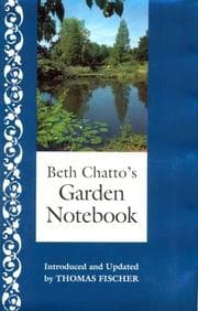 Obálka knihy Beth Chatto's garden notebook