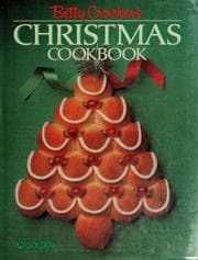 Obálka knihy Betty Crocker's Christmas cookbook