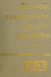 Obálka knihy Slovník spisovného jazyka českého