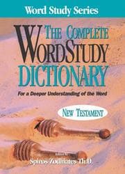 Obálka knihy The Complete Wordstudy Dictionary