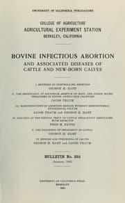 Obálka knihy Bovine Infection Abortion