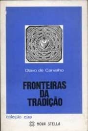 Obálka knihy Fronteiras da tradição