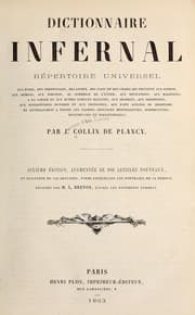 Obálka knihy Dictionnaire infernal