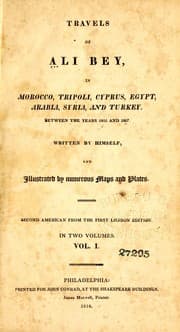 Obálka knihy Els viatges d'Ali Bei