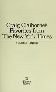Obálka knihy Craig Claiborne's Favorites From The New York Times