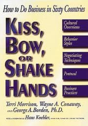 Obálka knihy Kiss, Bow, or Shake Hands