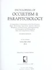 Obálka knihy Encyclopedia of Occultism and Parapsychology