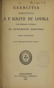 Obálka knihy Exercitia spiritualia