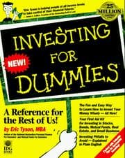 Obálka knihy Investing for dummies