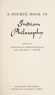 Obálka knihy A source book in Indian philosophy