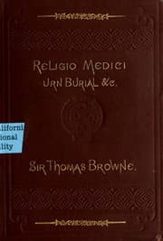 Obálka knihy Religio medici