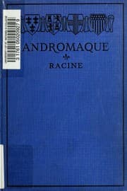 Obálka knihy Andromaque