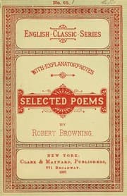 Obálka knihy The complete works of Robert Browning Volume XVI