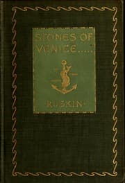 Obálka knihy The Stones of Venice