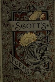 Obálka knihy The poetical works of Sir Walter Scott