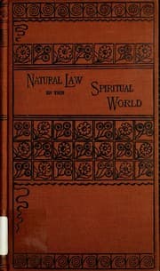 Obálka knihy Natural law in the spiritual world