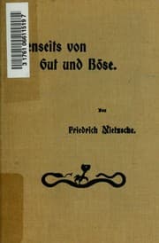 Obálka knihy Jenseits von Gut und Böse