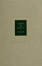Obálka knihy Light in August