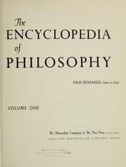 Obálka knihy The Encyclopedia of philosophy