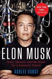 Obálka knihy Elon Musk
