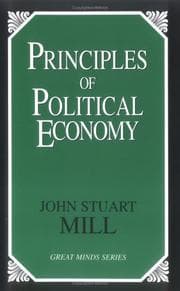 Obálka knihy Principles of Political Economy