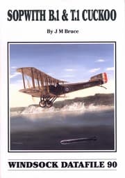 Obálka knihy Sopwith B.1 & T.1 Cuckoo