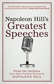 Obálka knihy Napoleon Hill's Greatest Speeches