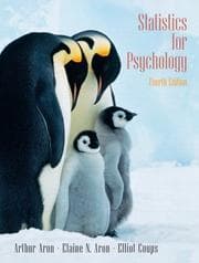 Obálka knihy Statistics for psychology