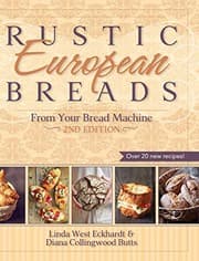 Obálka knihy Rustic European Breads from Your Bread Machine
