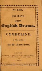 Obálka knihy Cymbeline