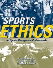 Obálka knihy Sports Ethics for Sports Management Professionals