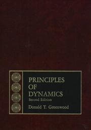 Obálka knihy Principles of dynamics