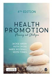 Obálka knihy Health promotion