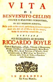 Obálka knihy Vita di Benvenuto Cellini