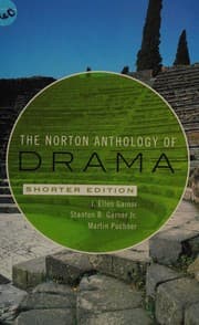 Obálka knihy The Norton anthology of drama, shorter edition