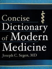 Obálka knihy Concise dictionary of modern medicine