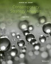Obálka knihy Contemporary Strategy Analysis