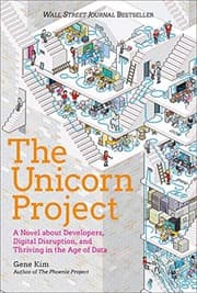 Obálka knihy The Unicorn Project