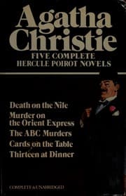 Obálka knihy Five Complete Hercule Poirot Novels (A.B.C. Murders / Cards on the Table / Death on the Nile / Murder on the Orient Express / Thirteen at Dinner)