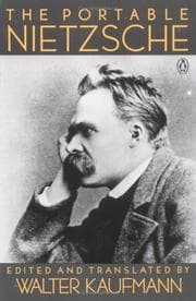 Obálka knihy The portable Nietzsche