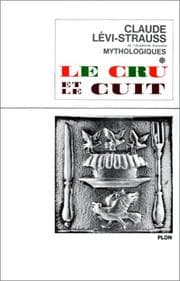 Obálka knihy Le cru et le cuit