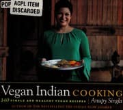 Obálka knihy Vegan Indian cooking