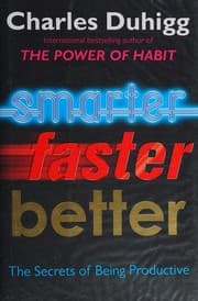 Obálka knihy Smarter Faster Better