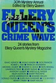 Obálka knihy Ellery Queen's crime wave