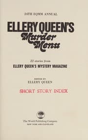 Obálka knihy Ellery Queen's murder menu